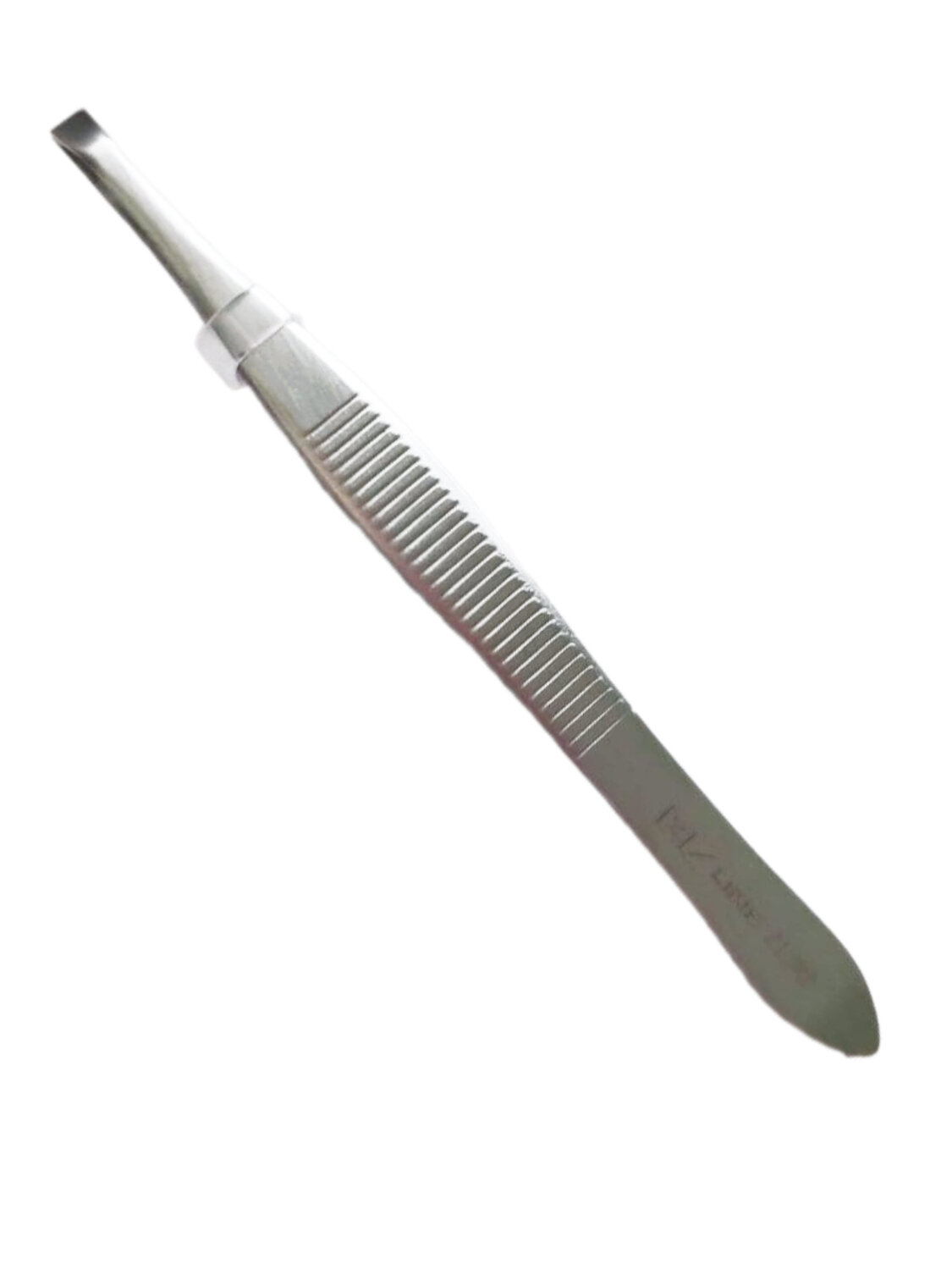 Mertz Пинцет косметический для коррекции бровей скошенный A213RF, 9 см 556986 19135