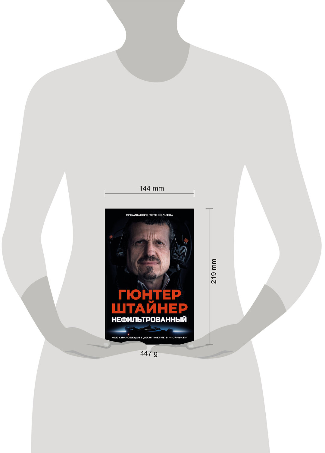 АСТ Гюнтер Штайнер "Нефильтрованный. Мое сумасшедшее десятилетие в "Формуле-1"" 557273 978-5-17-169833-1