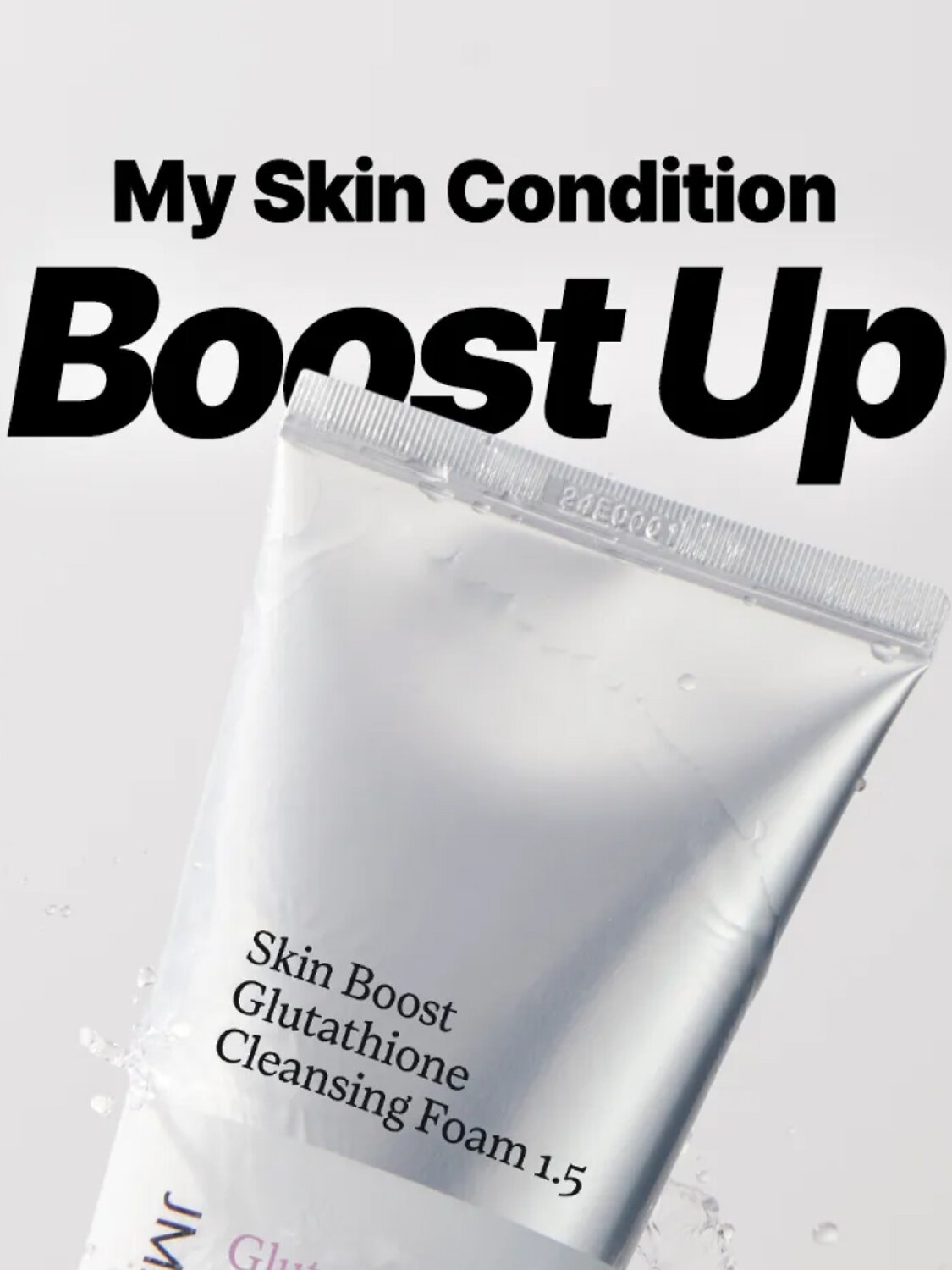JMsolution Пенка для умывания с глутатионом / Skin Boost Glutathione Cleansing Foam 1.5, 150 мл 557278 28000