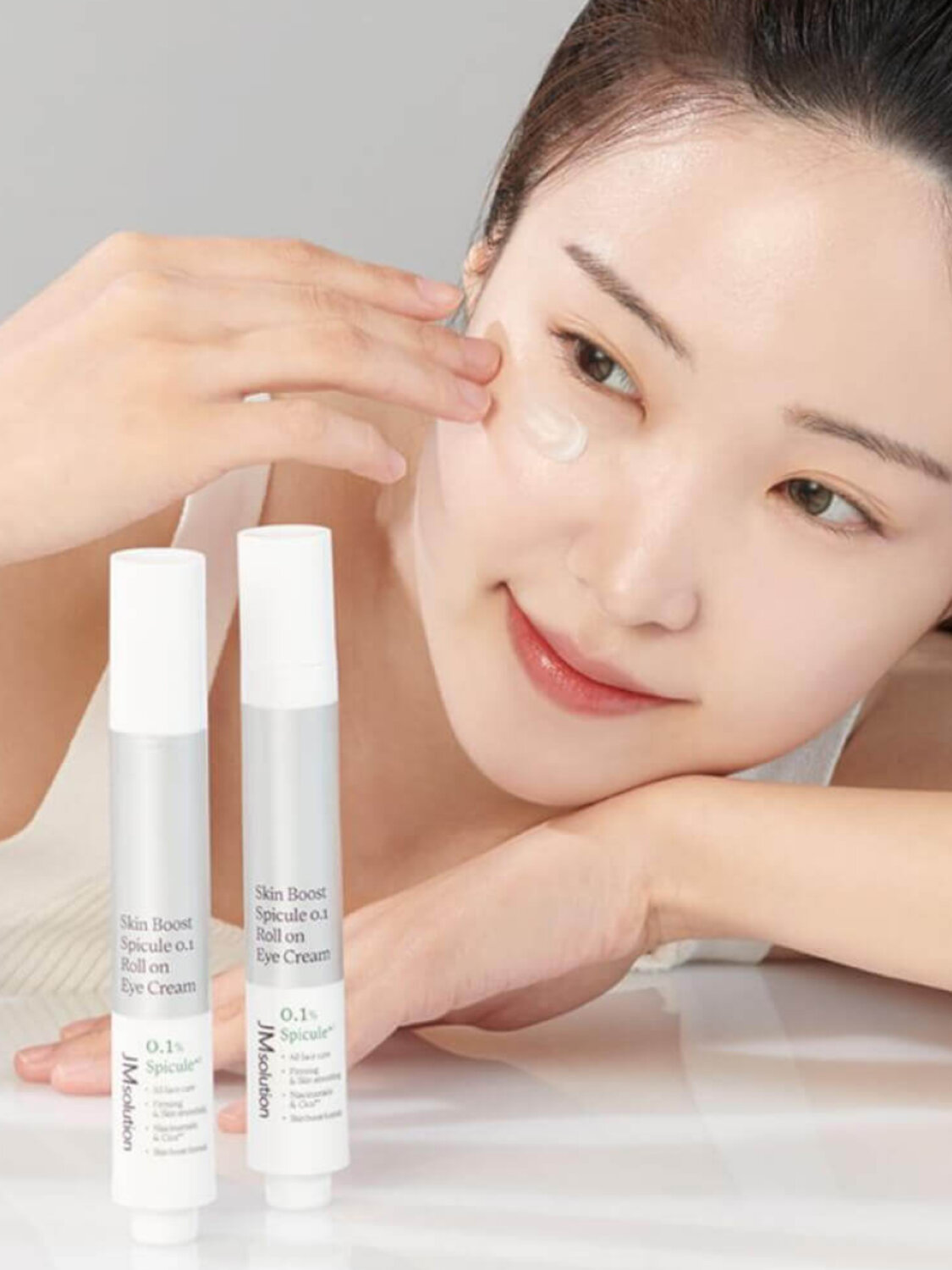 JMsolution Массажный крем для век с роликовым аппликатором и микроиглами / Skin Boost Spicule 0.1 Roll on Eye Cream, 15 мл 557280 27998