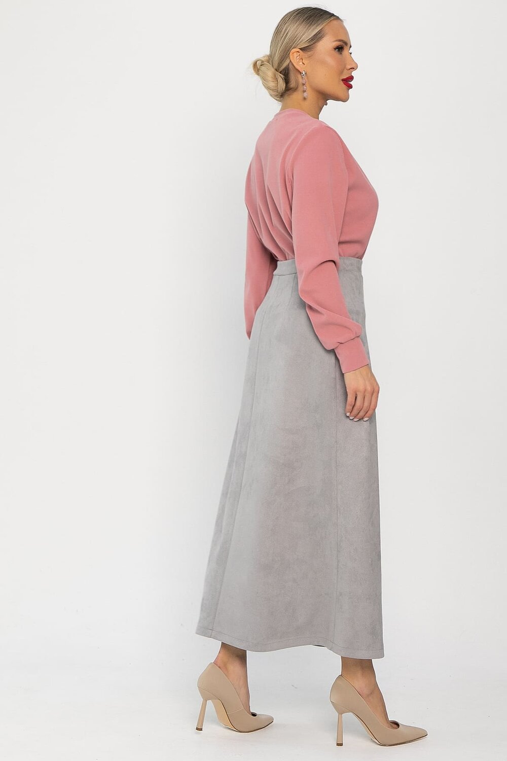 LT Collection Юбка 557325 Ю14255-6М серый