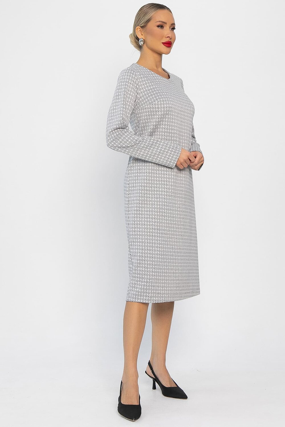 LT Collection Платье 557327 П14248-25М серый