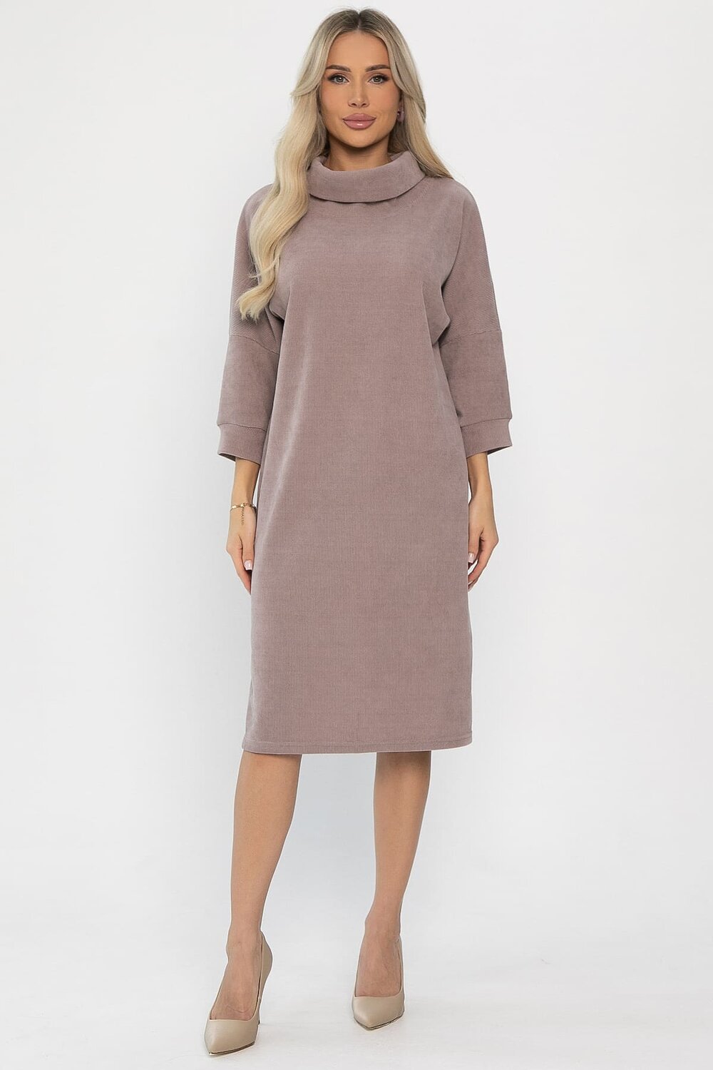 LT Collection Платье 557330 П14278-4М лилово-коричневый