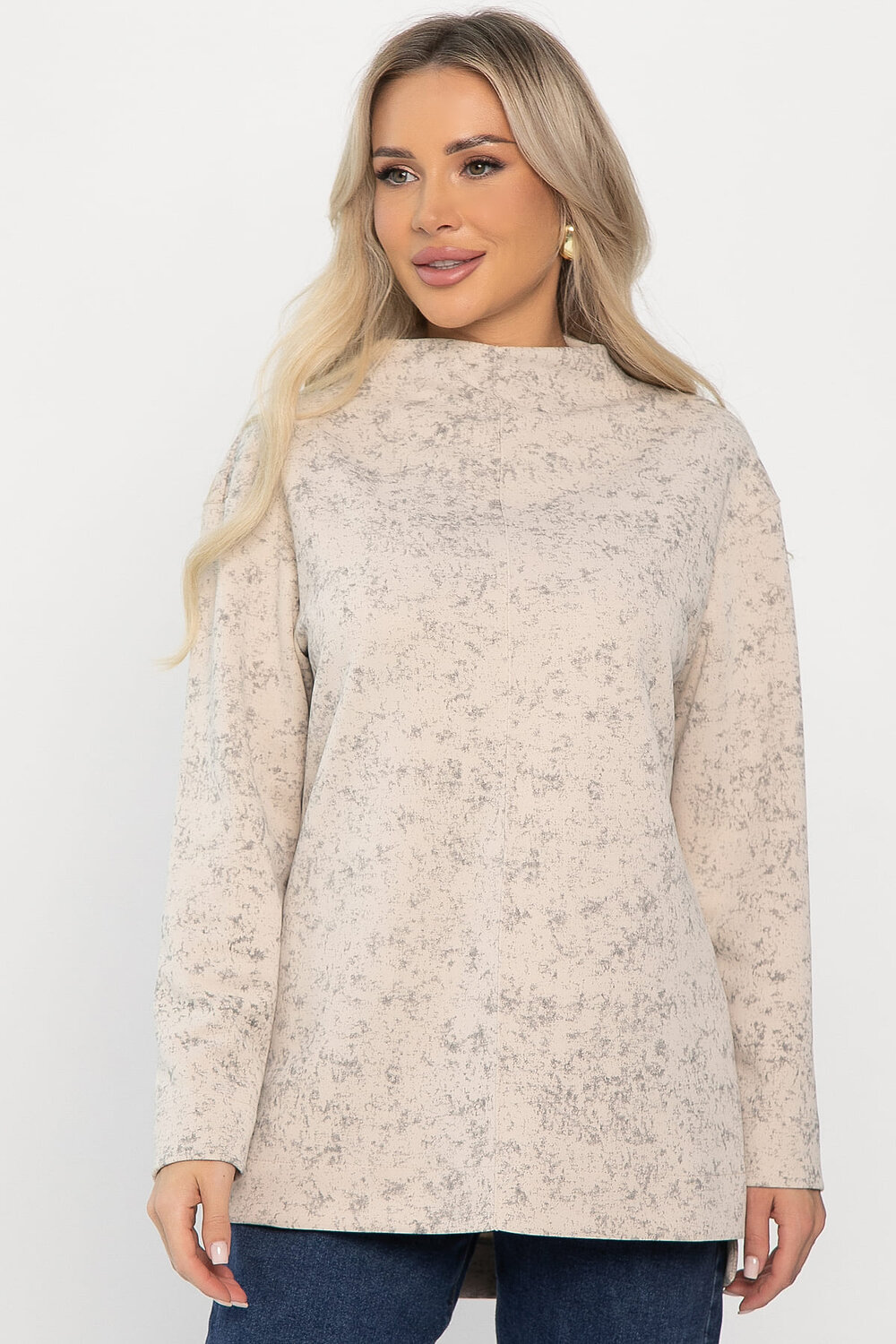 LT Collection Свитшот 557331 Б14292-1М бежевый