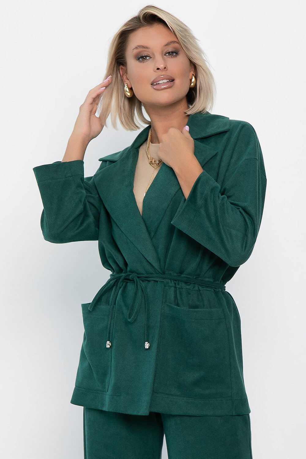 LT Collection Костюм 557665 К14210-7М зеленый