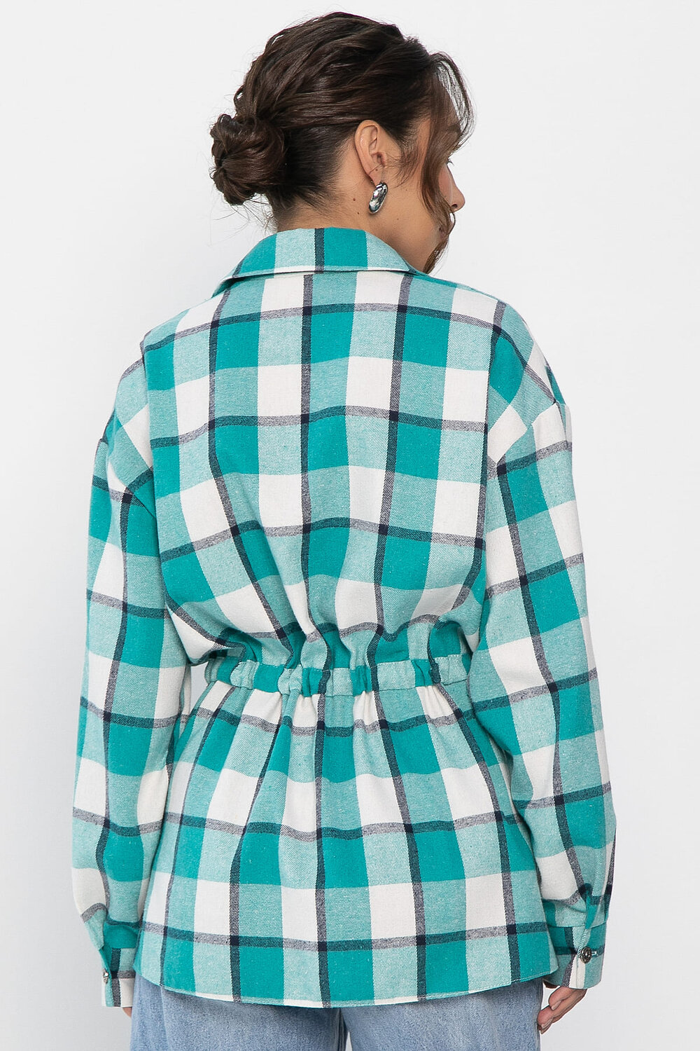 LT Collection Рубашка 557673 Б14270-4М бирюзовый