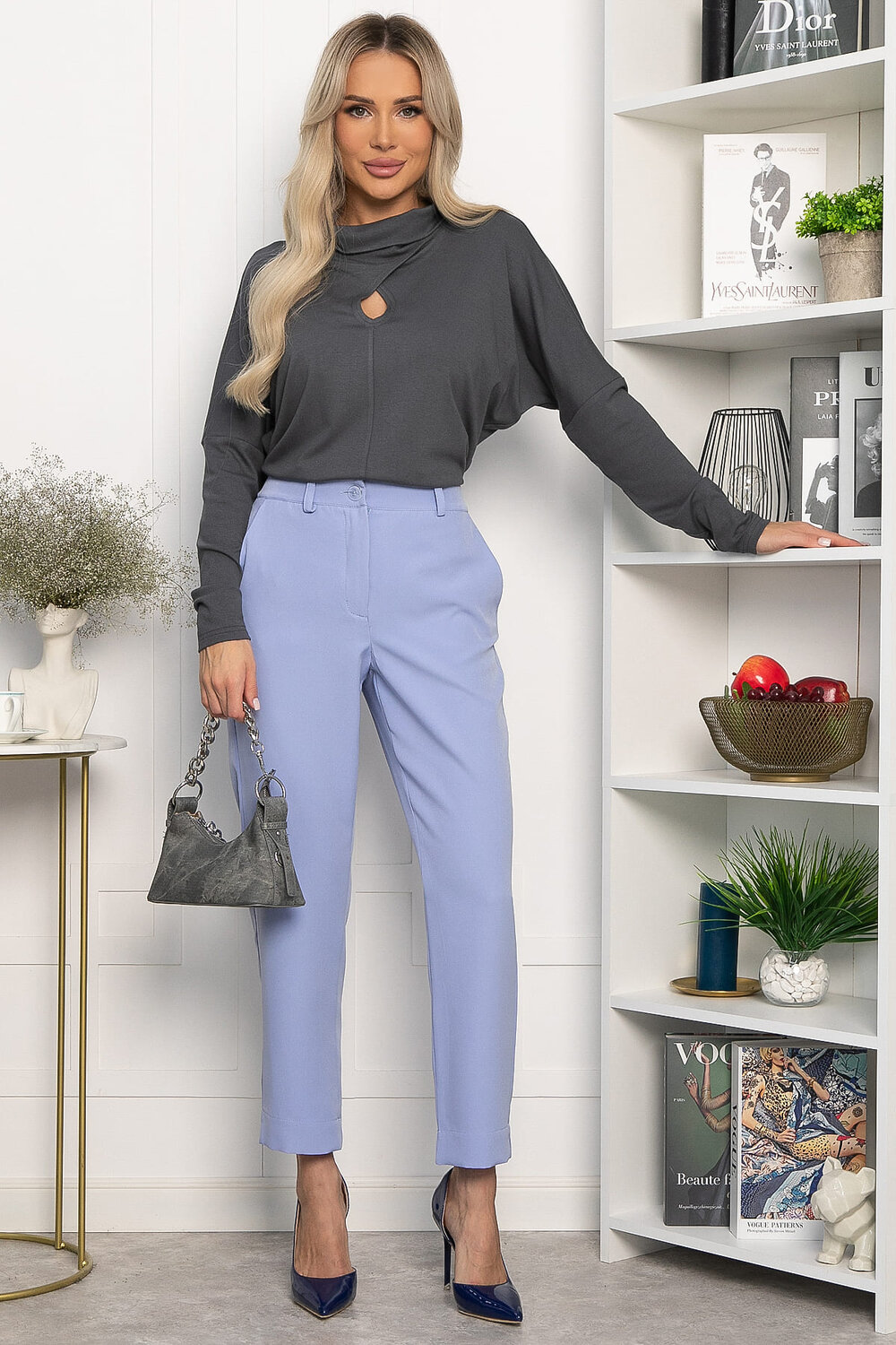 LT Collection Брюки 557677 Б14286-10М голубой