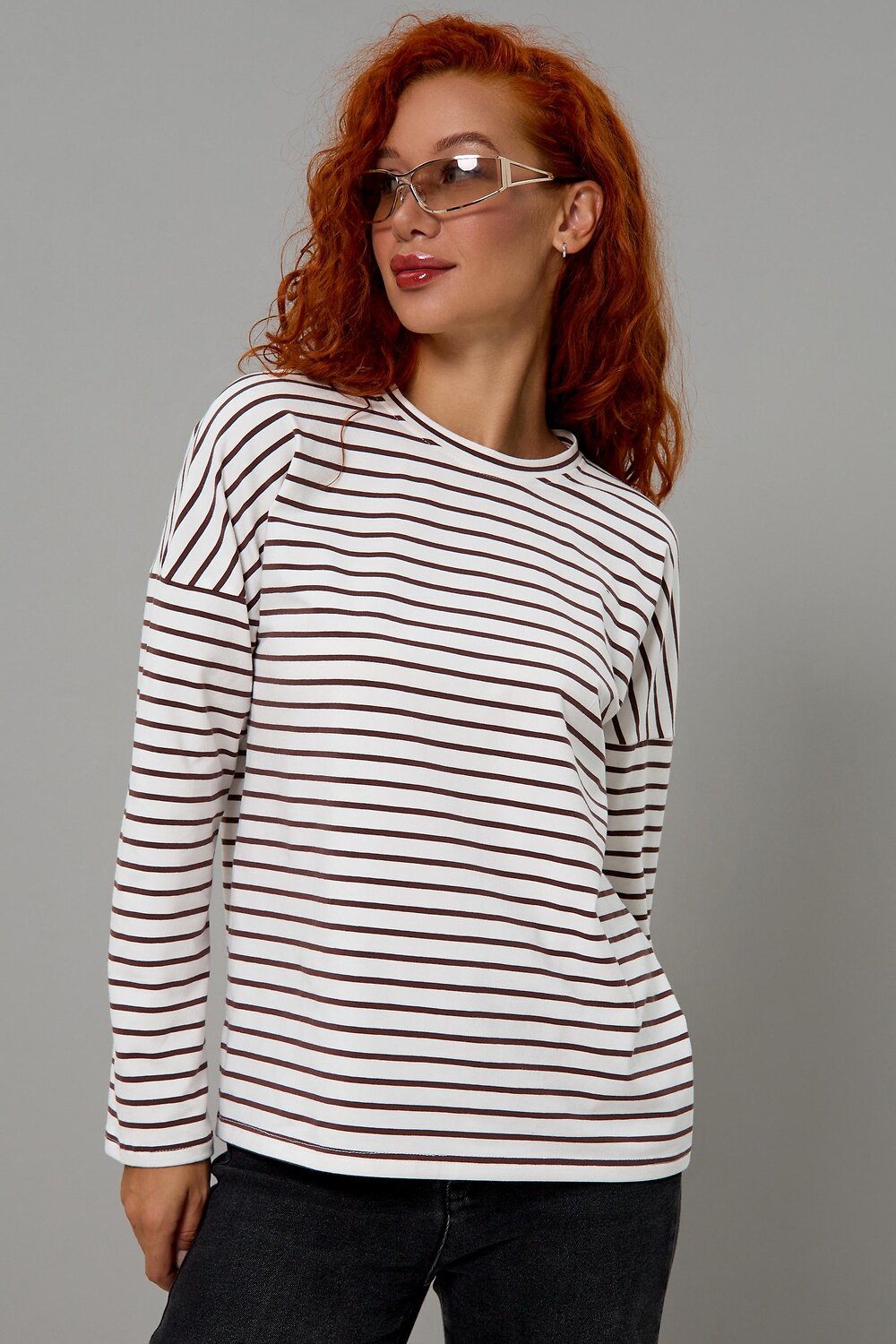 Lika Dress Лонгслив 557977 10558 Коричневый