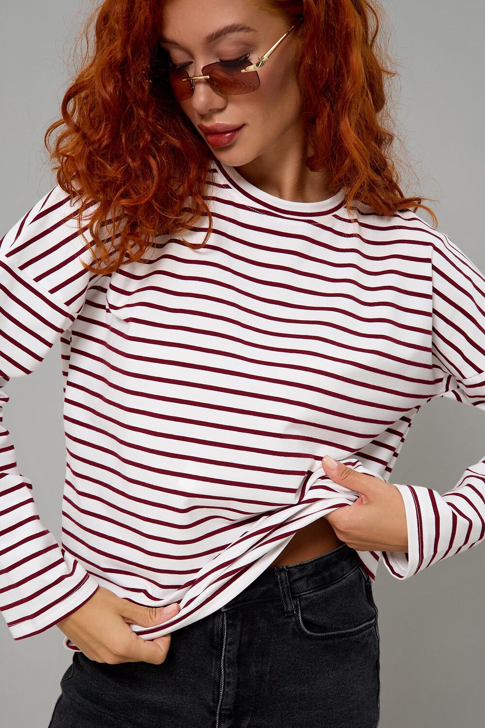 Lika Dress Лонгслив 557978 10556 Бордовый