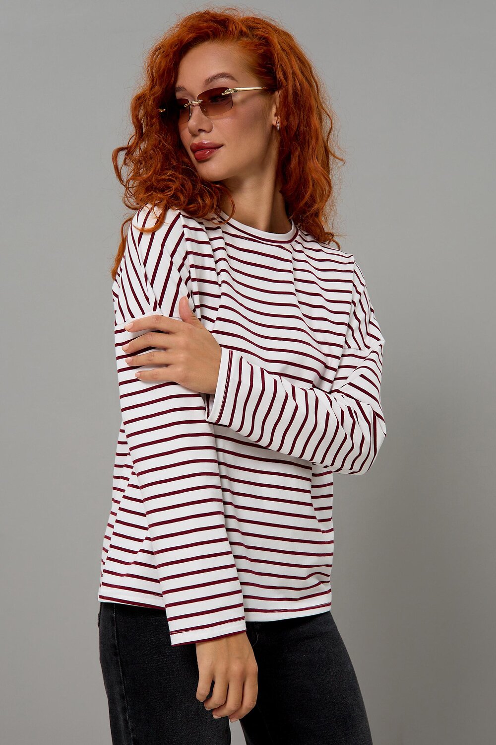 Lika Dress Лонгслив 557978 10556 Бордовый