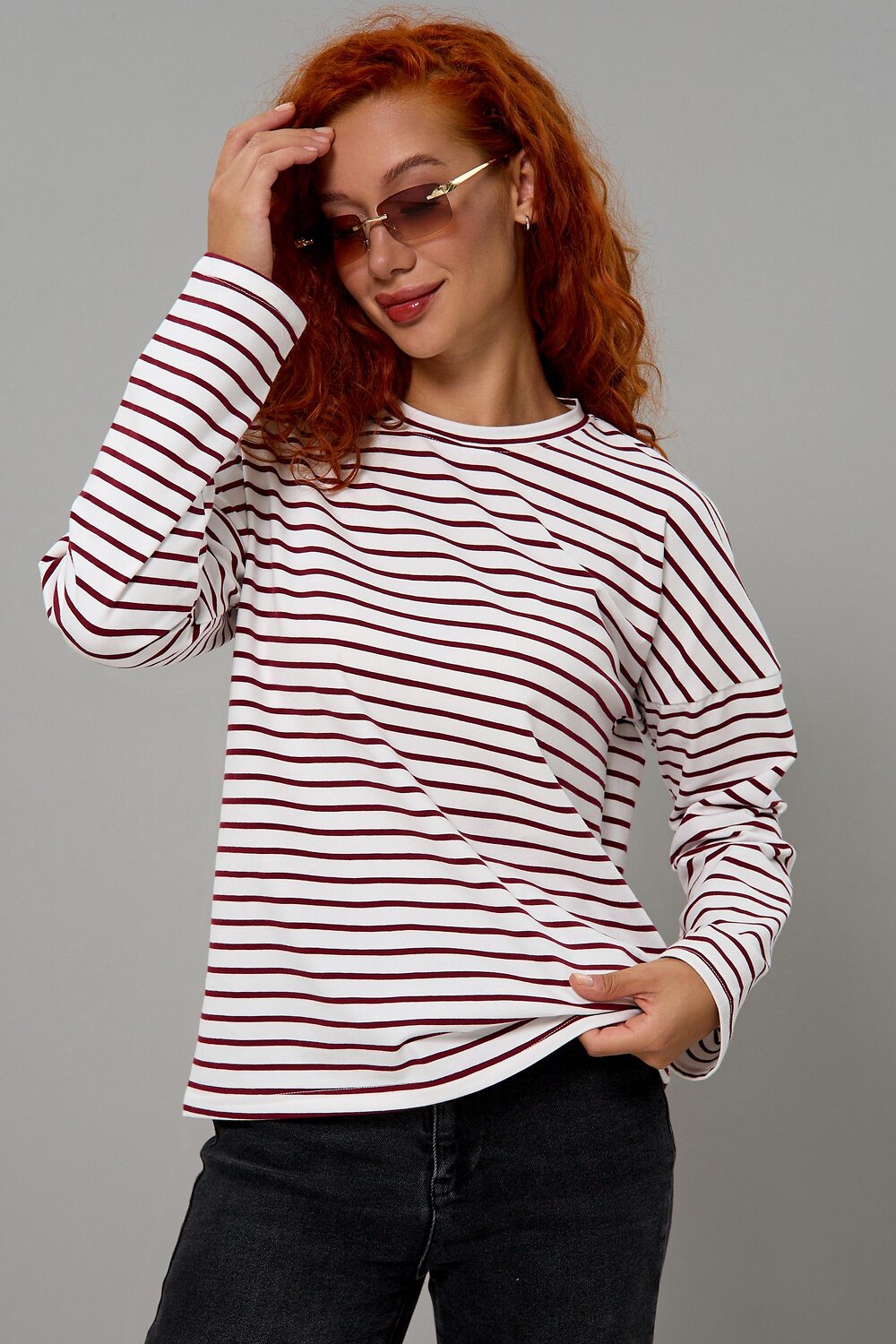 Lika Dress Лонгслив 557978 10556 Бордовый