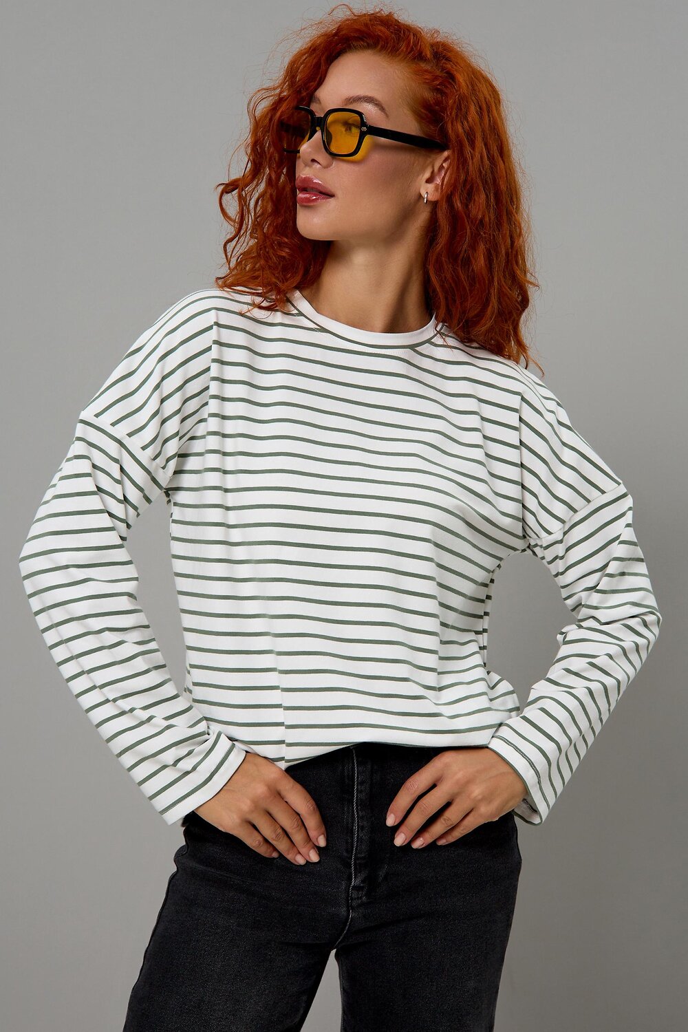 Lika Dress Лонгслив 557980 10554 Зеленый