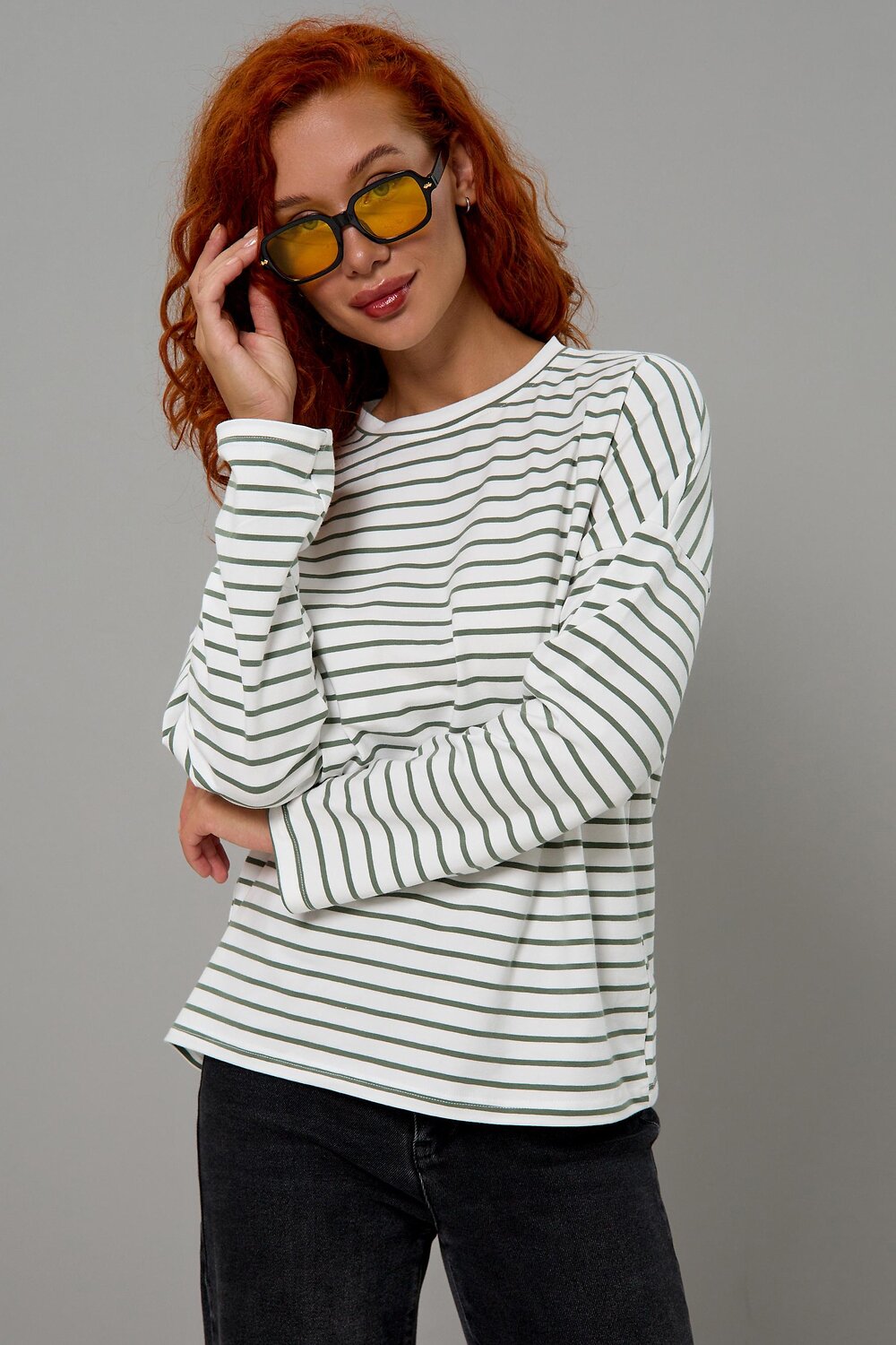 Lika Dress Лонгслив 557980 10554 Зеленый