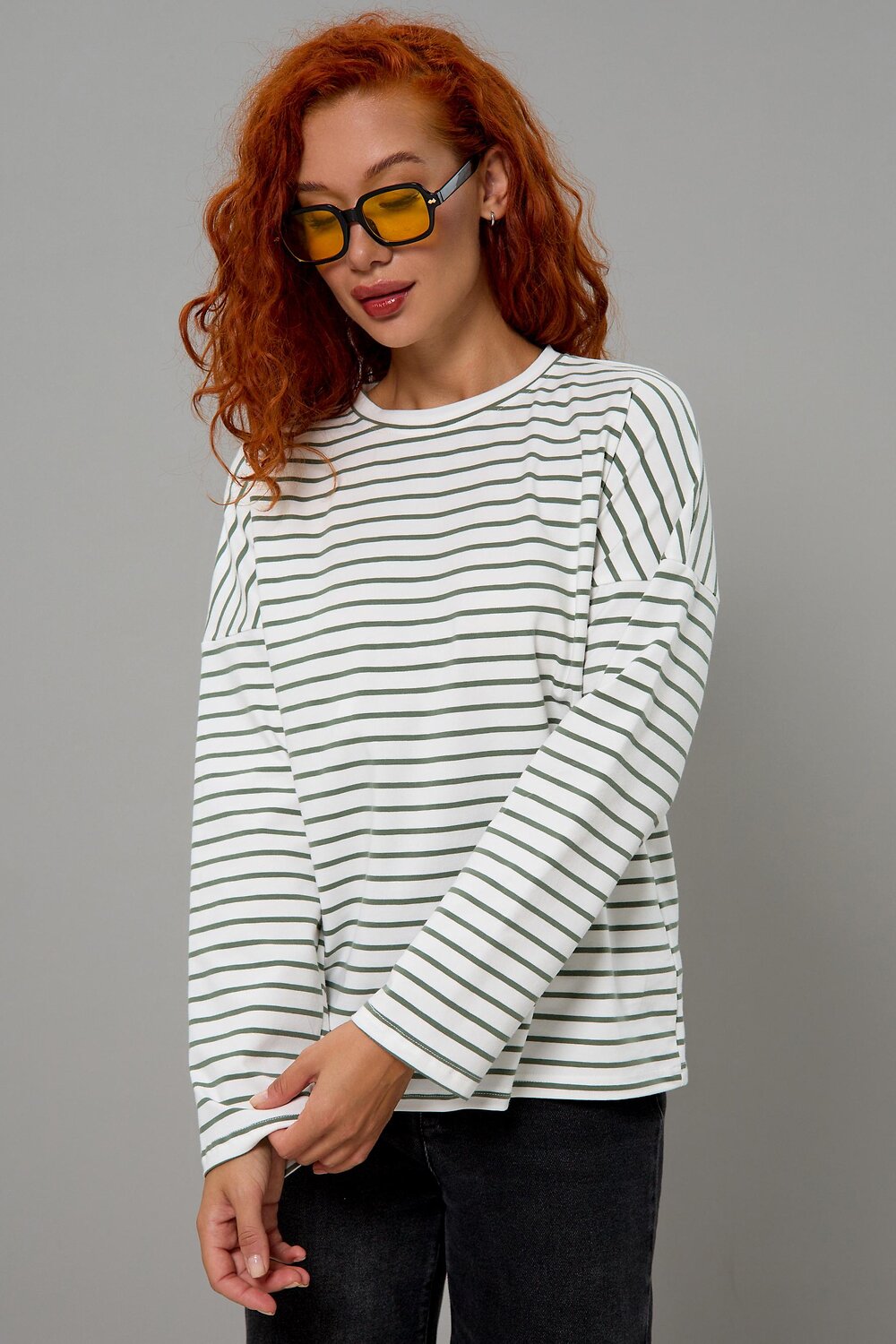 Lika Dress Лонгслив 557980 10554 Зеленый