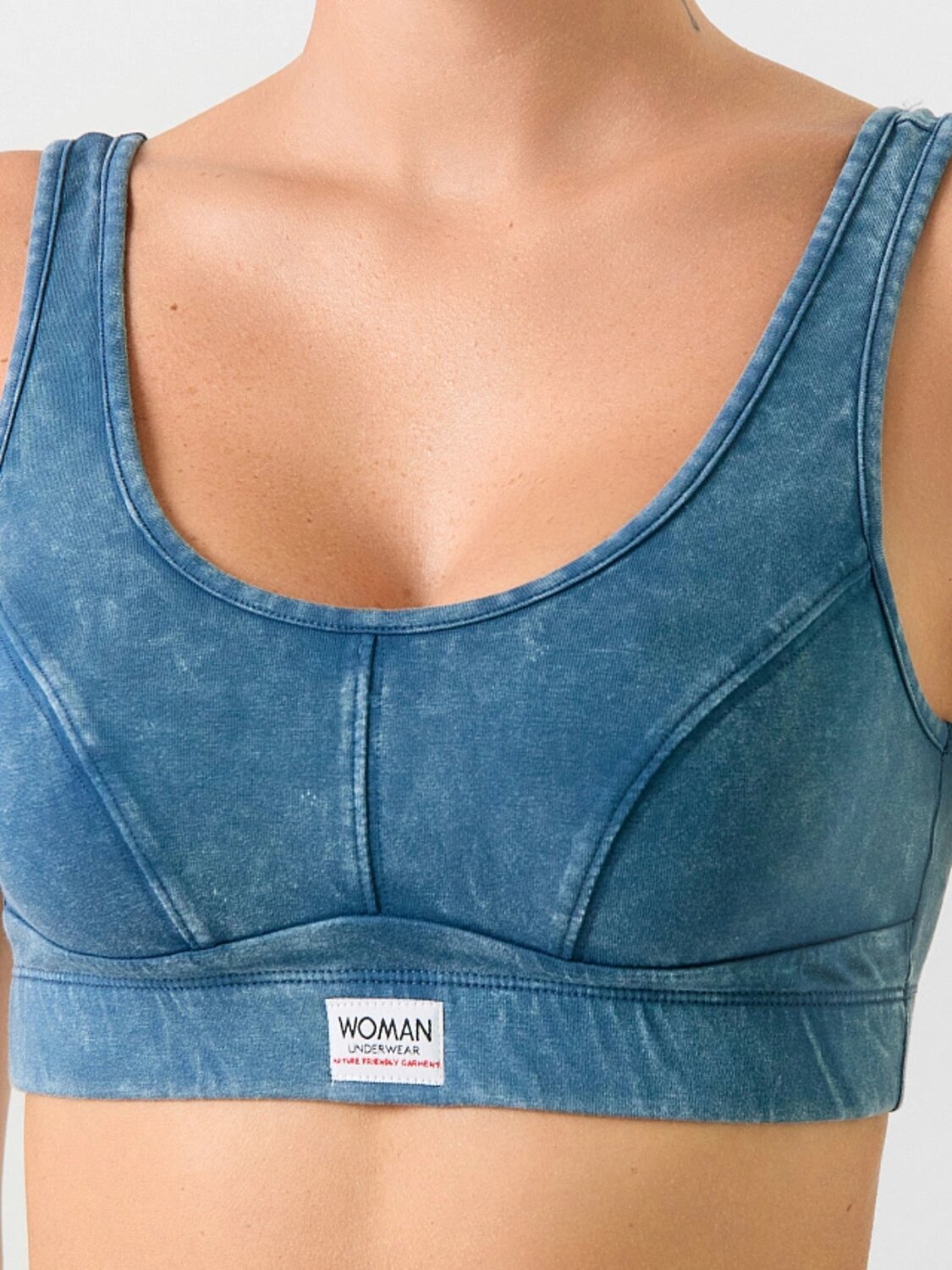 MARK FORMELLE Бюстье 558072 512499 индиго acid wash