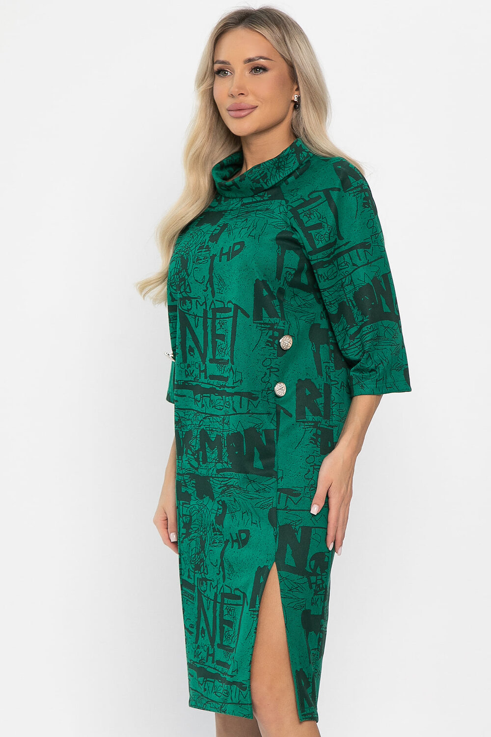 LT Collection Платье 558450 П14295-18М зеленый