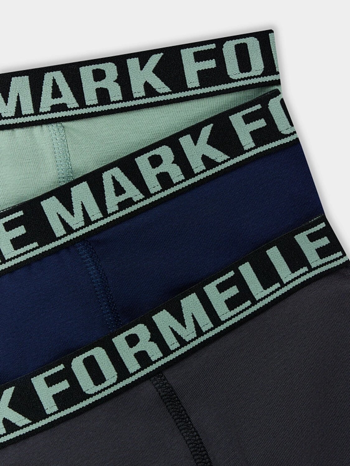 MARK FORMELLE Трусы 558481 413354-3 зеленый лед +обсидиан +т.синий