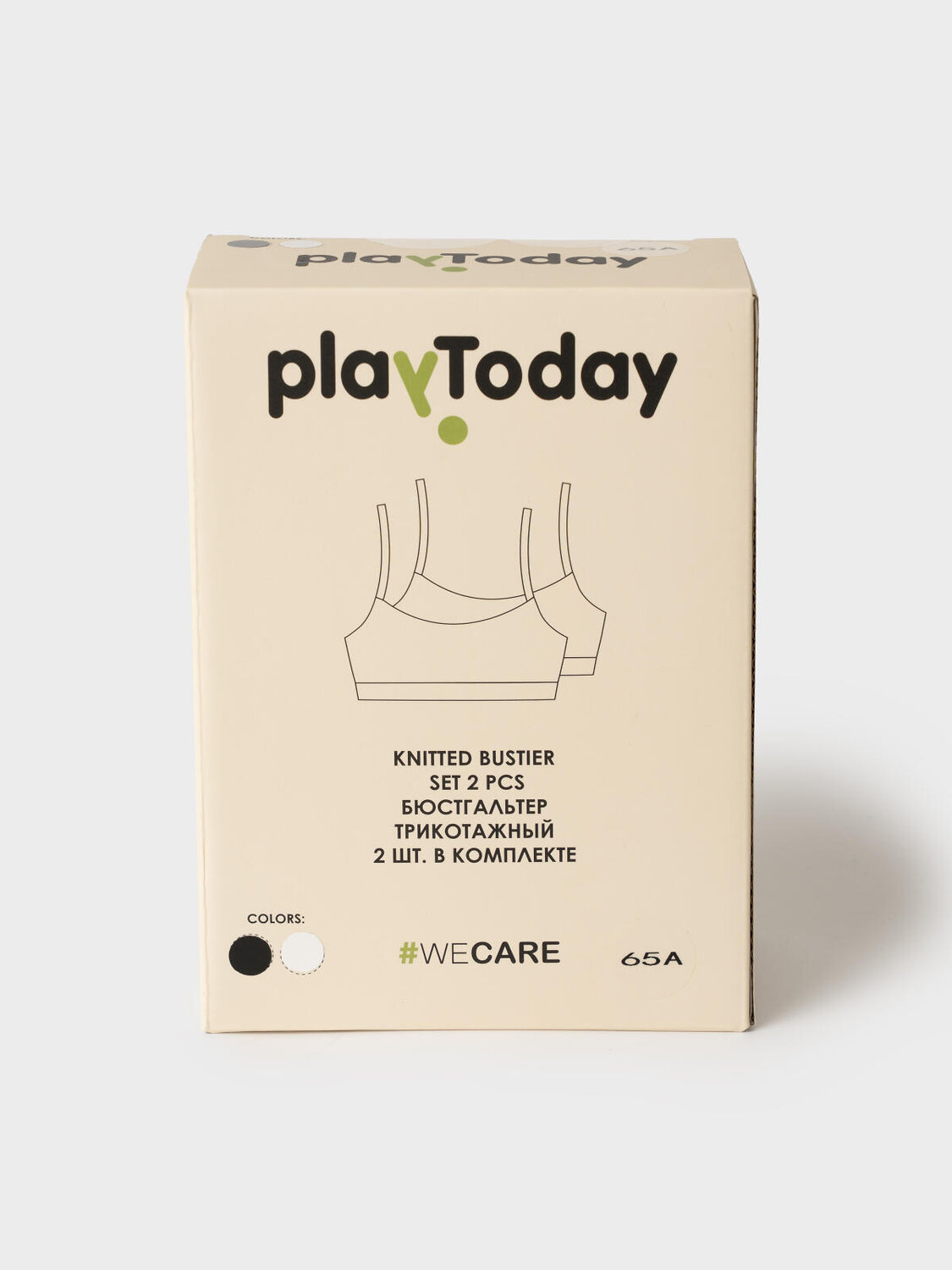 PLAYTODAY Бюстгальтер 558498 22527349 черный