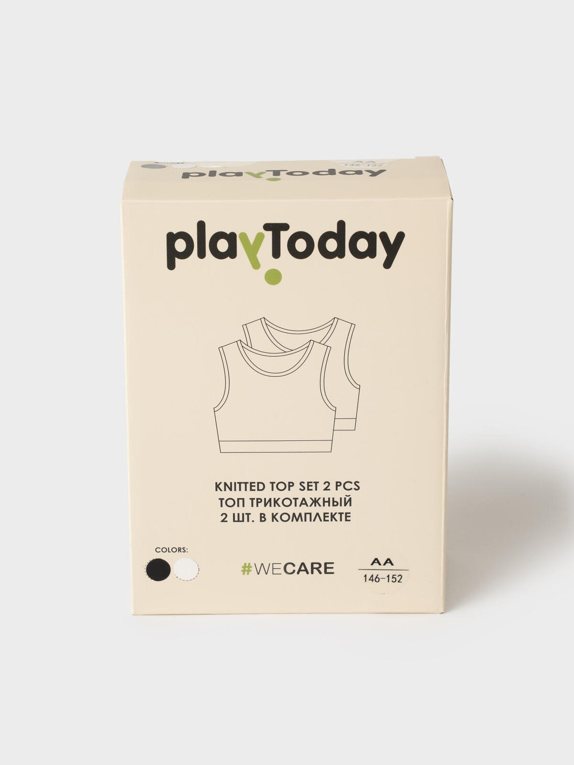 PLAYTODAY Топ 558504 22527348 черный,белый