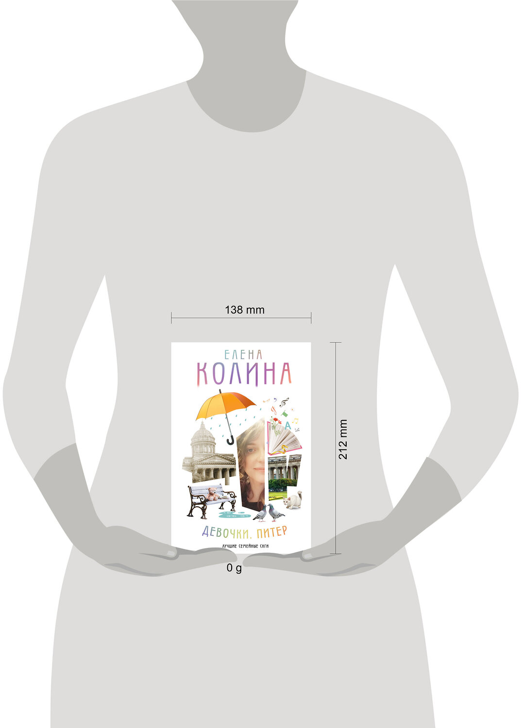 АСТ Елена Колина "Девочки. Питер. Семейная сага" 558828 978-5-17-170628-9