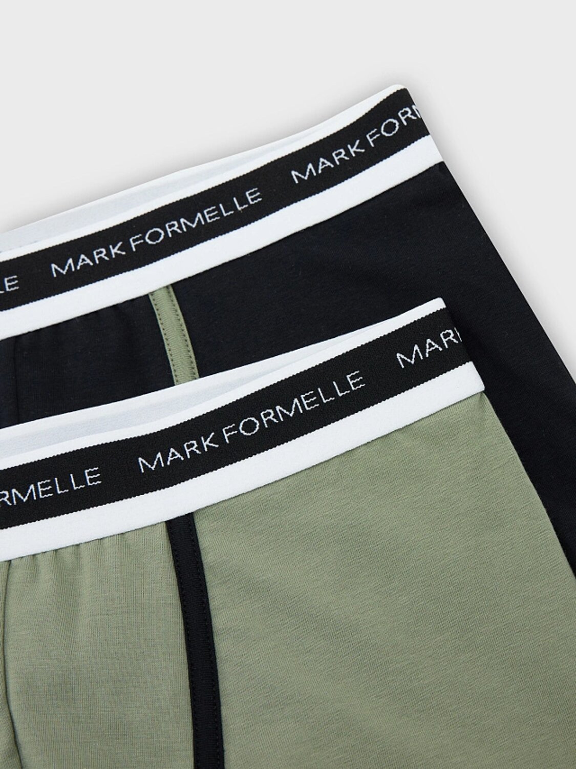 MARK FORMELLE Трусы 559178 411165-2 холодный хаки +черный