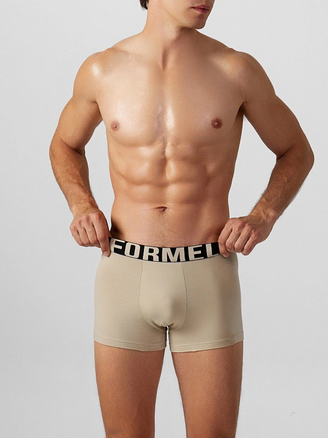 MARK FORMELLE Трусы 559182 411228-2 бежевый +мечи на коричневом