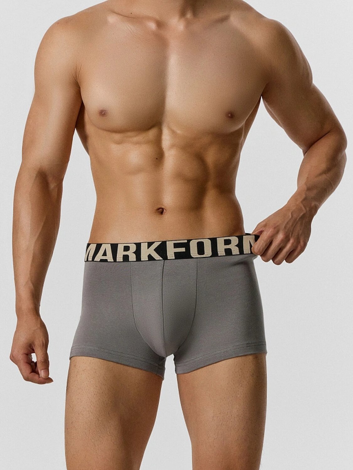 MARK FORMELLE Трусы 559206 411124-3 серый +коричневый +черный