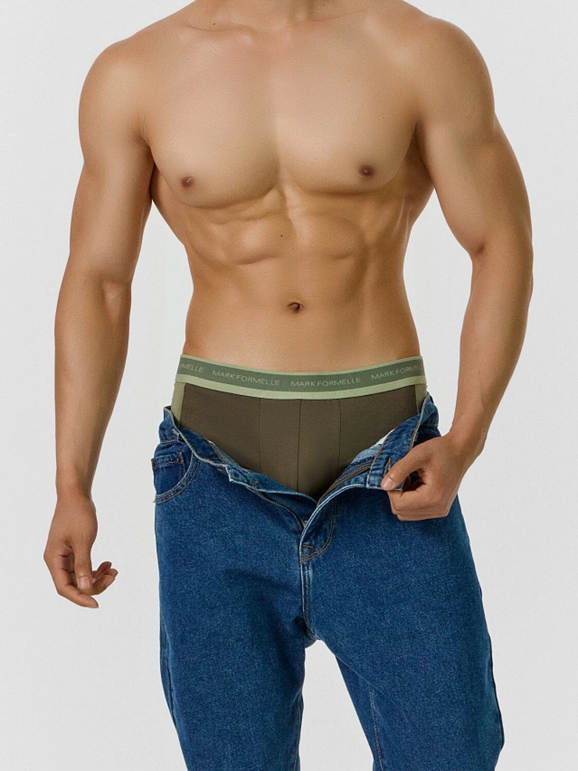 MARK FORMELLE Трусы 559213 411224-3 табак +зеленый чай +алюминий
