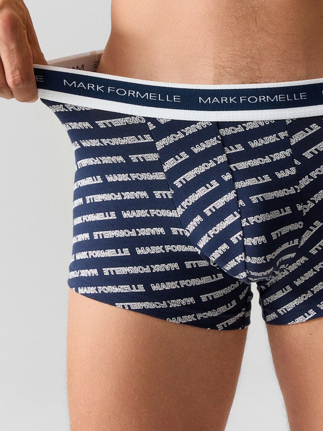 MARK FORMELLE Трусы 559223 411124-3 надписи на т.синем +т.синий +узор на т.синем