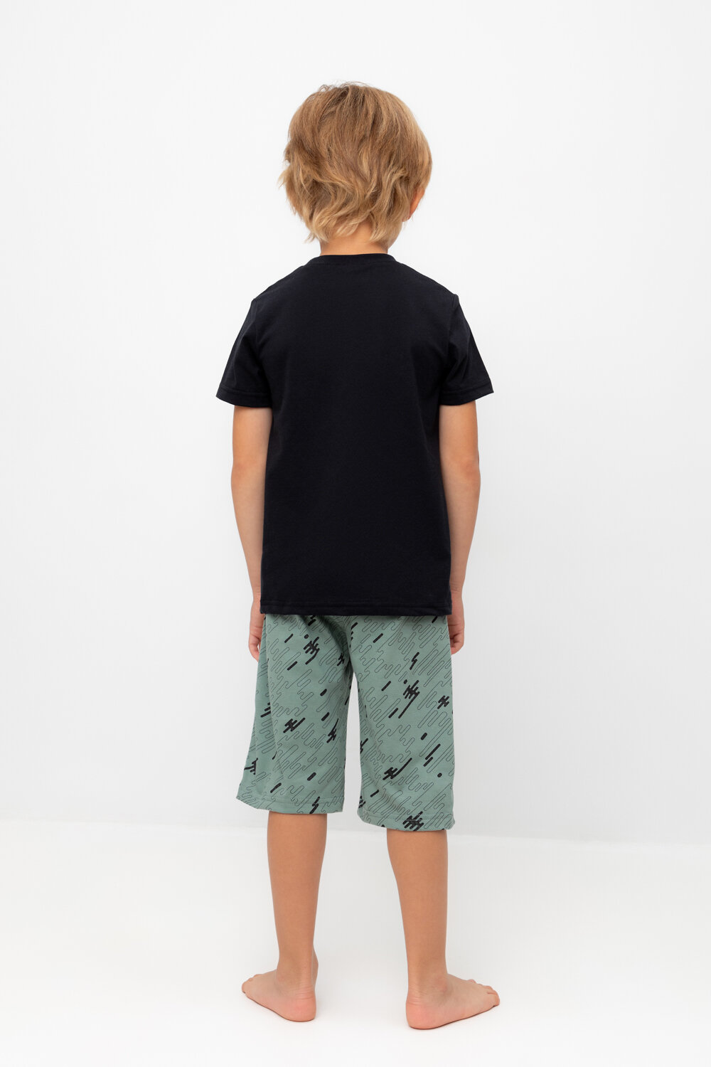 CROCKID Пижама 559530 К 1528/24 черный, быстрее ветра