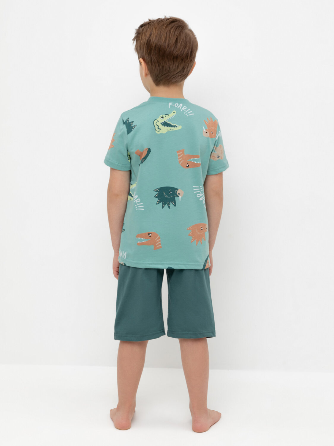CROCKID Пижама 559532 К 1614 динозавры, зеленый