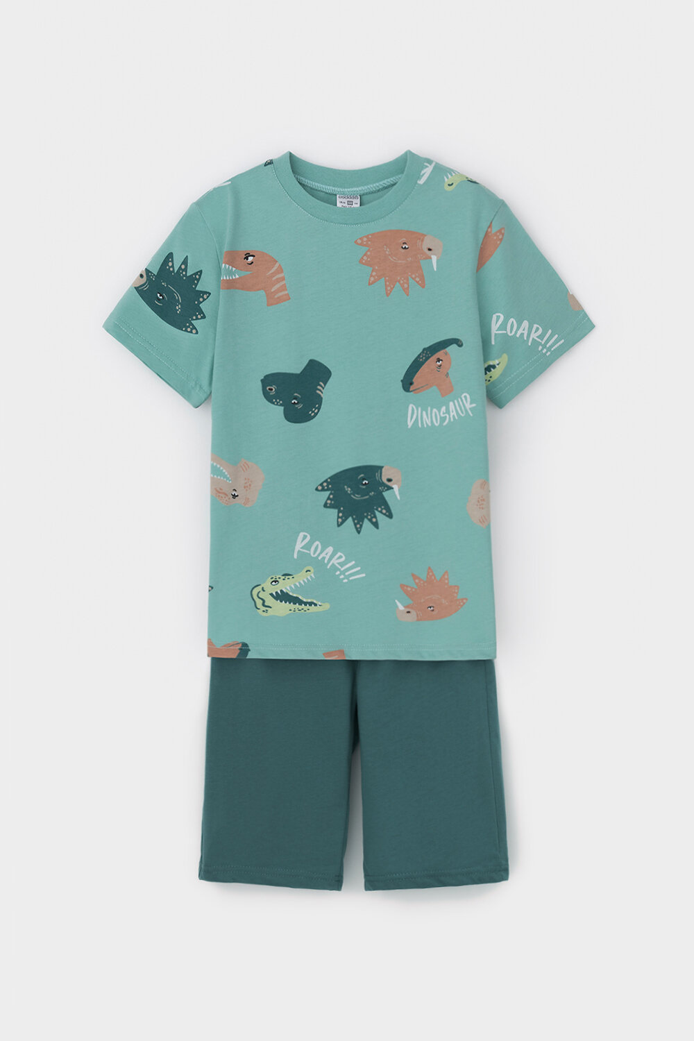 CROCKID Пижама 559532 К 1614 динозавры, зеленый