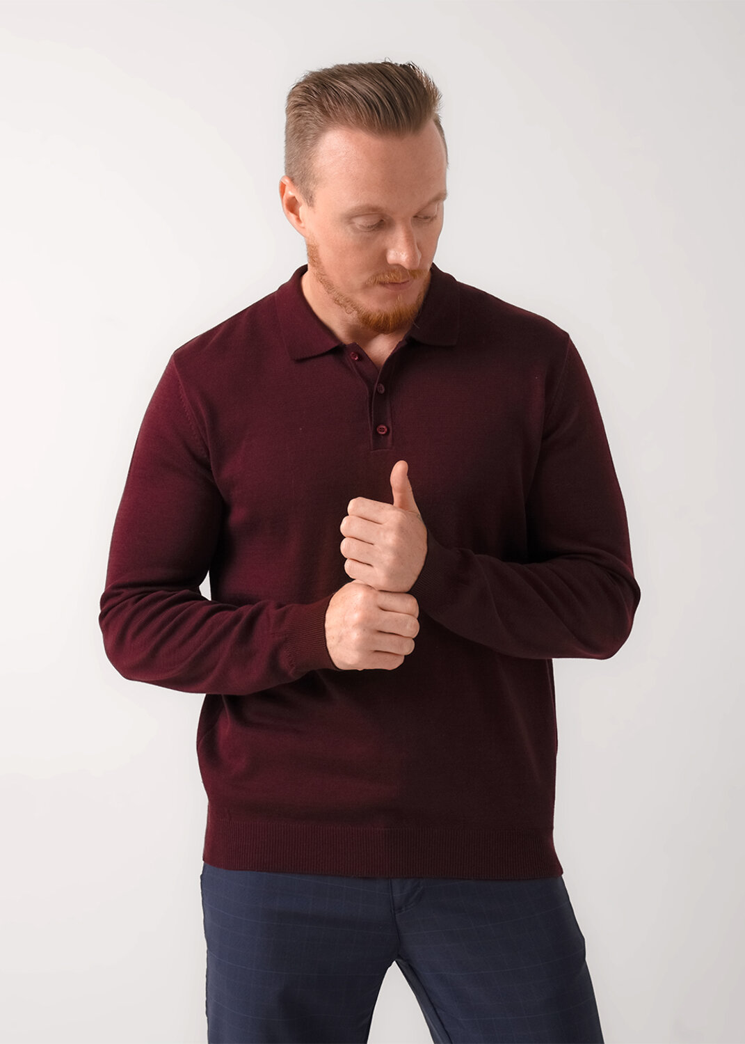 CLEVER Джемпер 559746 454565/11ха бордовый