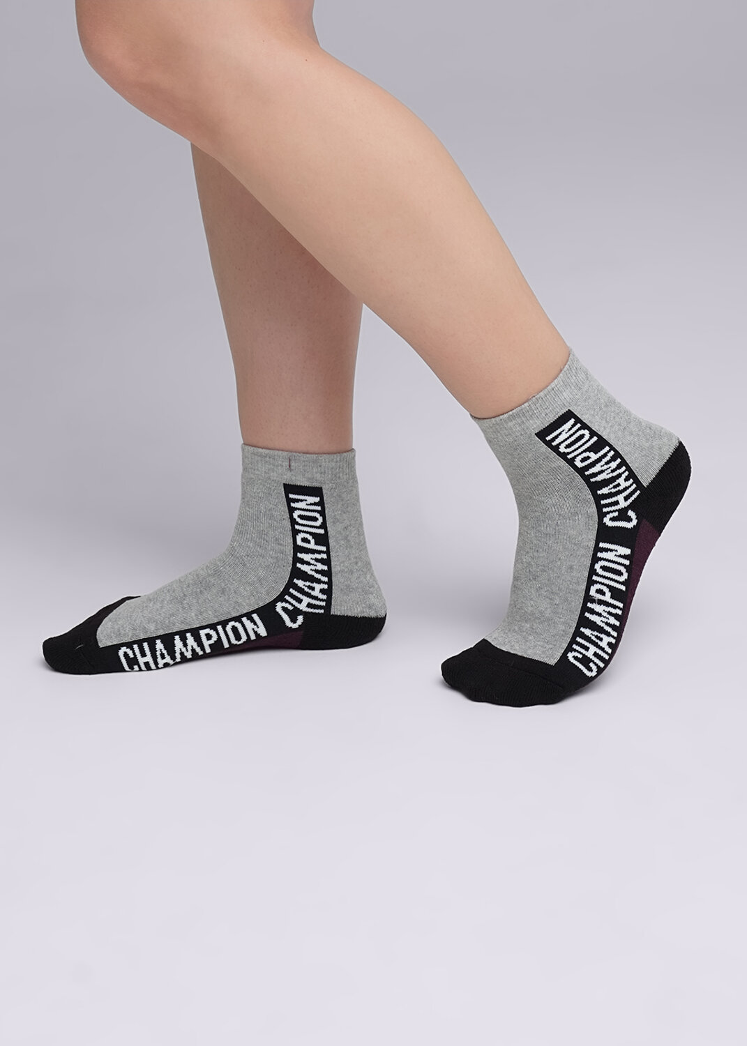 CLEVER Носки 559762 С237П 20-22,22 меланж серый