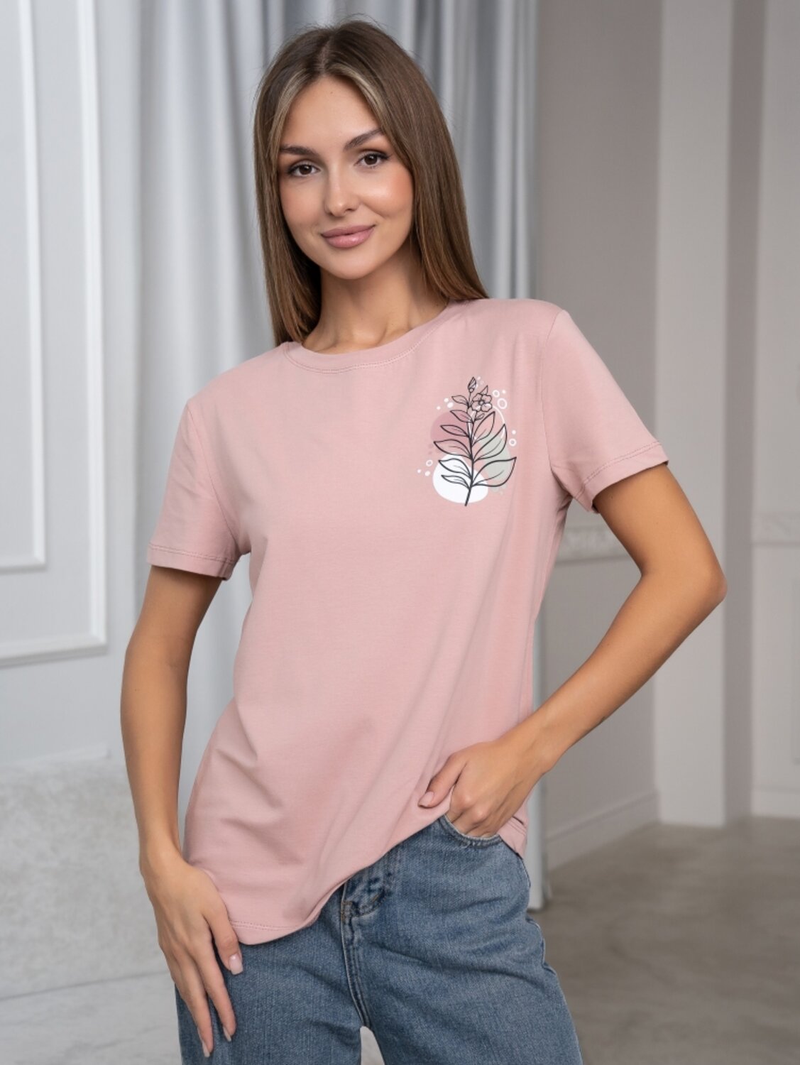 Binita Футболка 559836 270-10 розовый