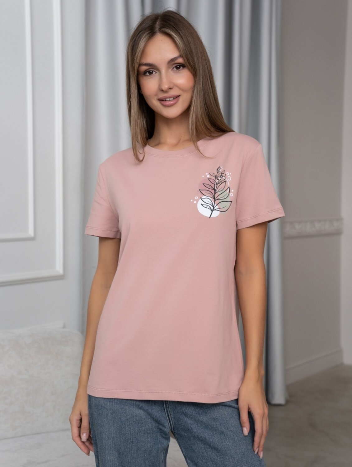 Binita Футболка 559836 270-10 розовый