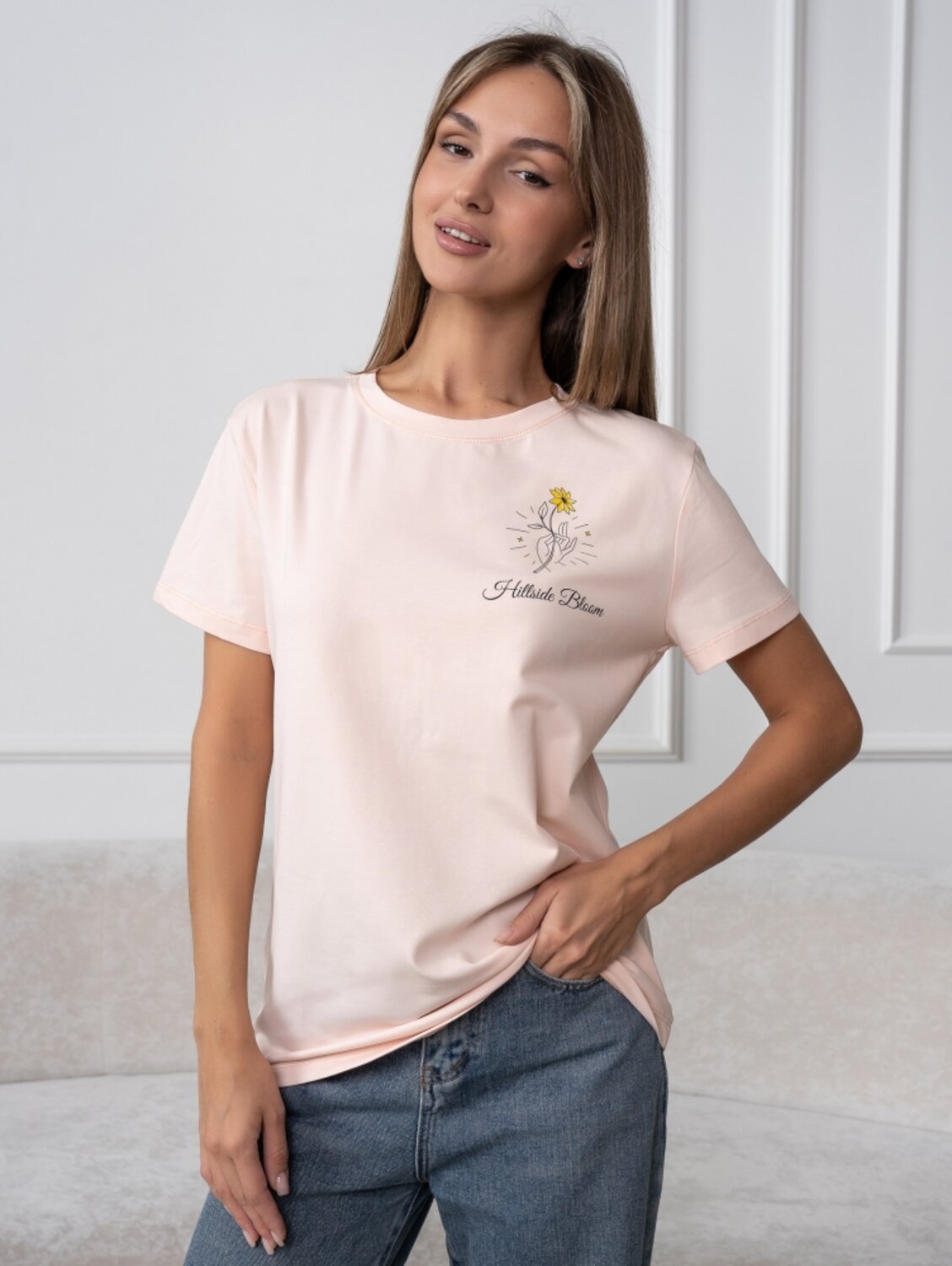 Binita Футболка 559838 270-12 персиковый