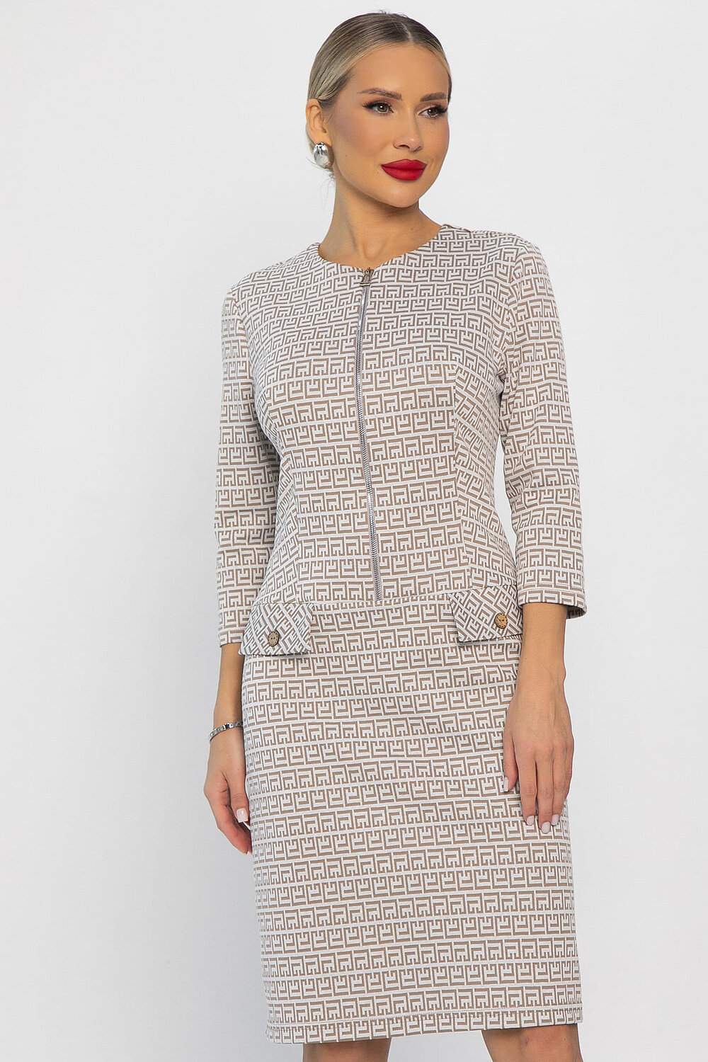 LT Collection Платье 559850 П13668-19М бежевый