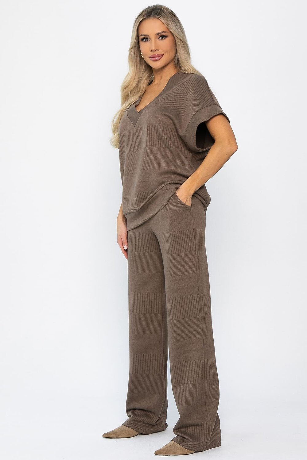 LT Collection Костюм 559857 К14250-5М коричневый