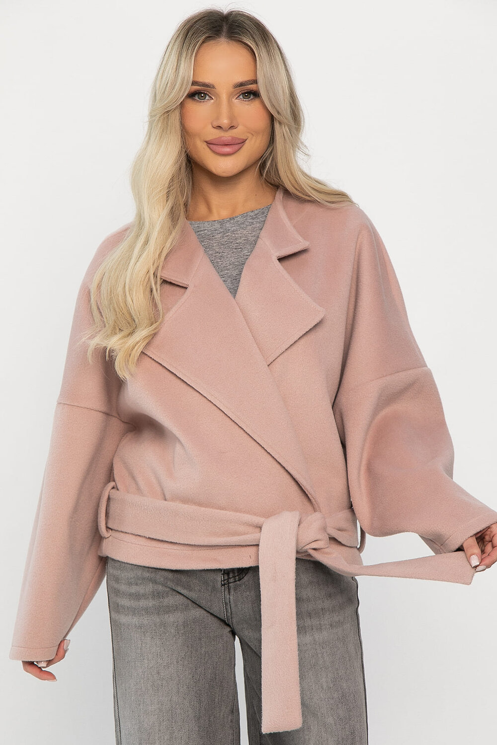 LT Collection Пальто 559981 Б14315-7М пудровый