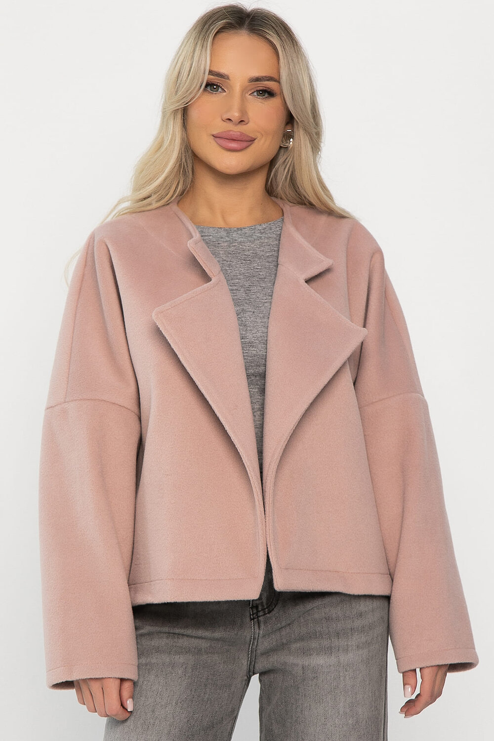 LT Collection Пальто 559981 Б14315-7М пудровый
