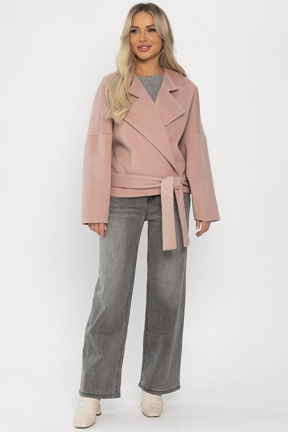 LT Collection Пальто 559981 Б14315-7М пудровый