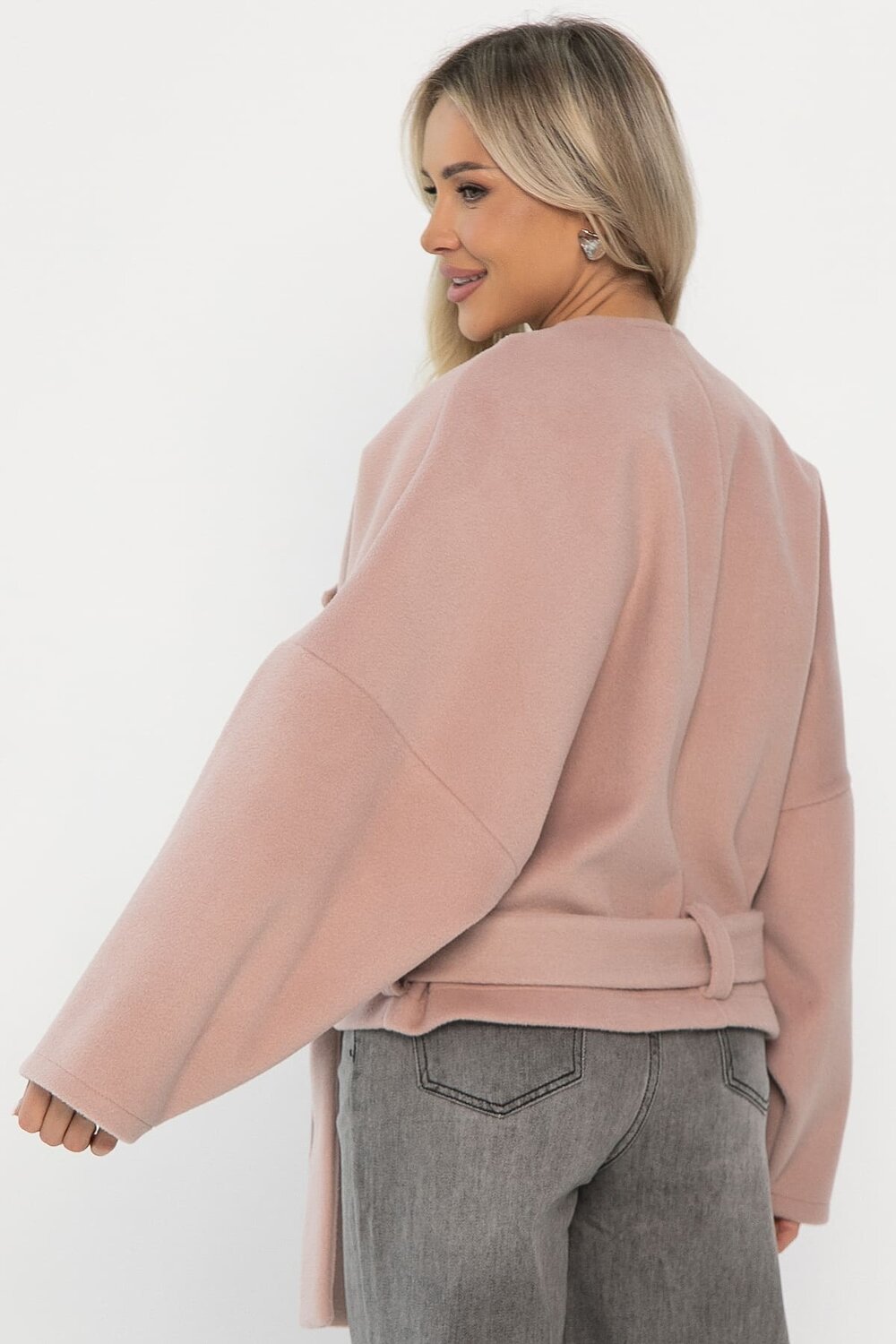 LT Collection Пальто 559981 Б14315-7М пудровый