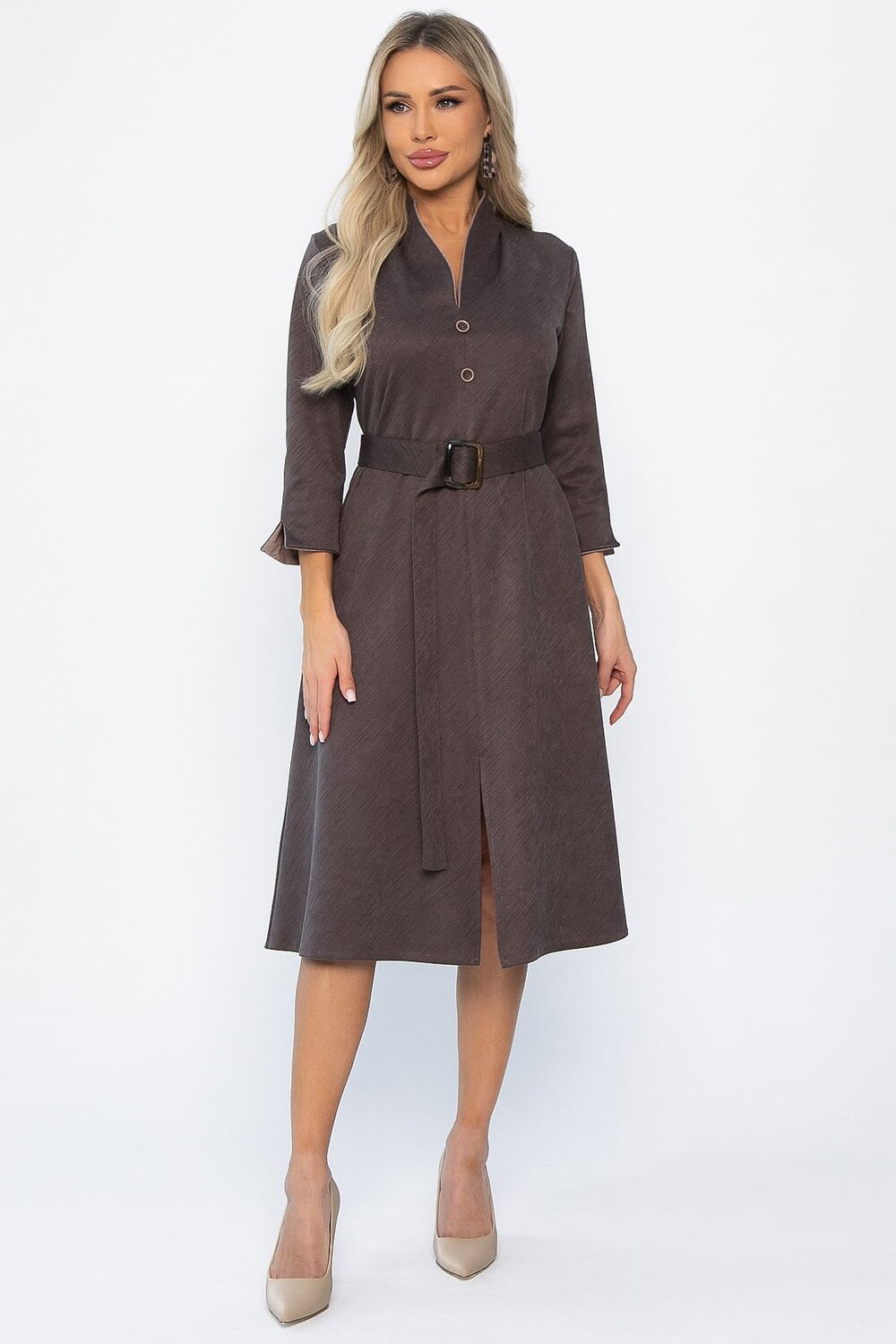 LT Collection Платье 559992 П14305-18М коричневый