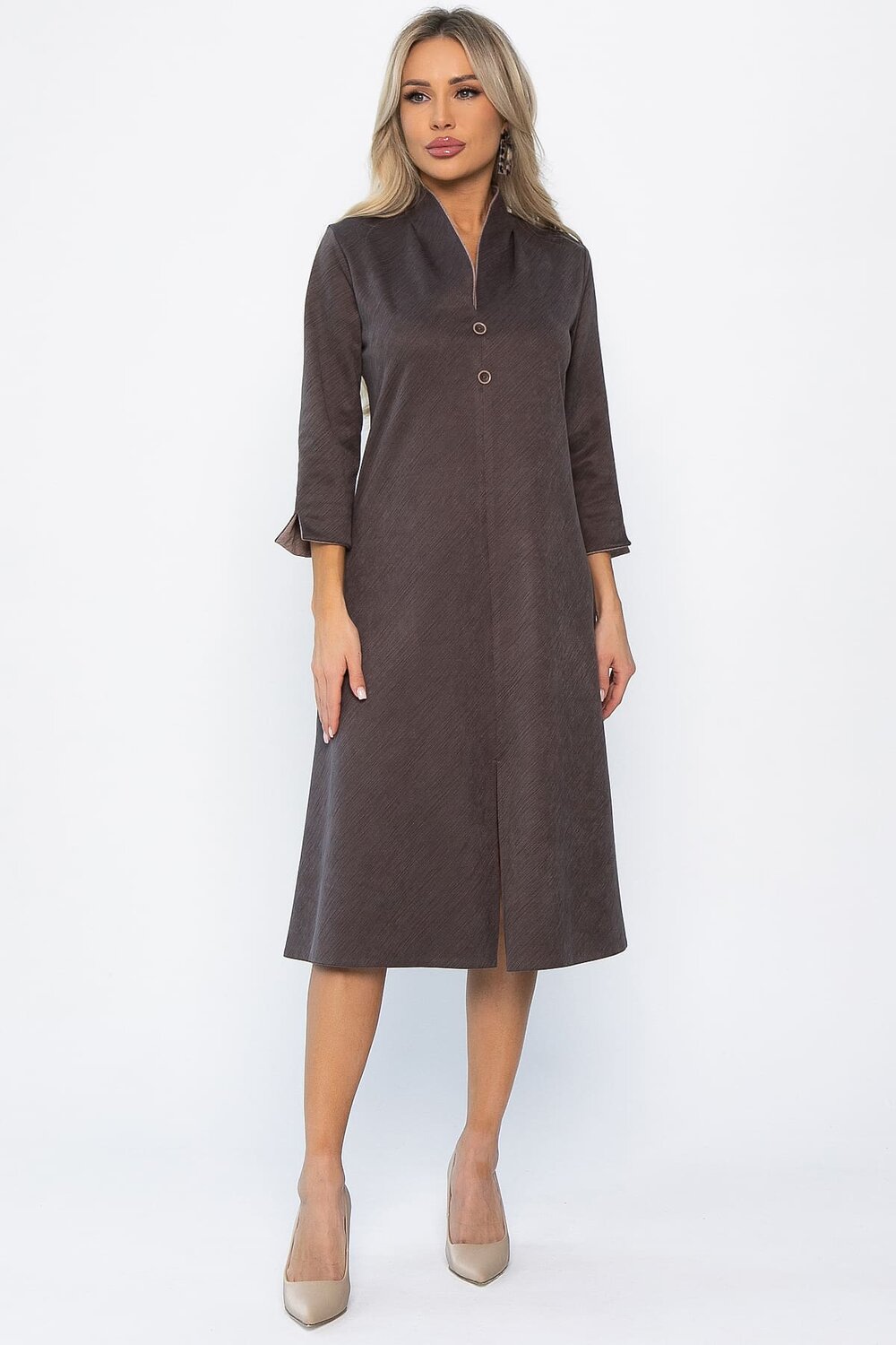LT Collection Платье 559992 П14305-18М коричневый