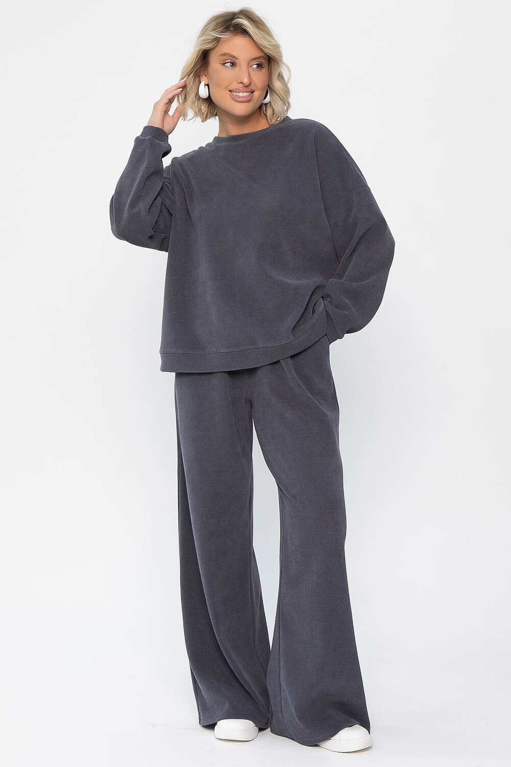 LT Collection Костюм 560023 К14345-5М темно-серый