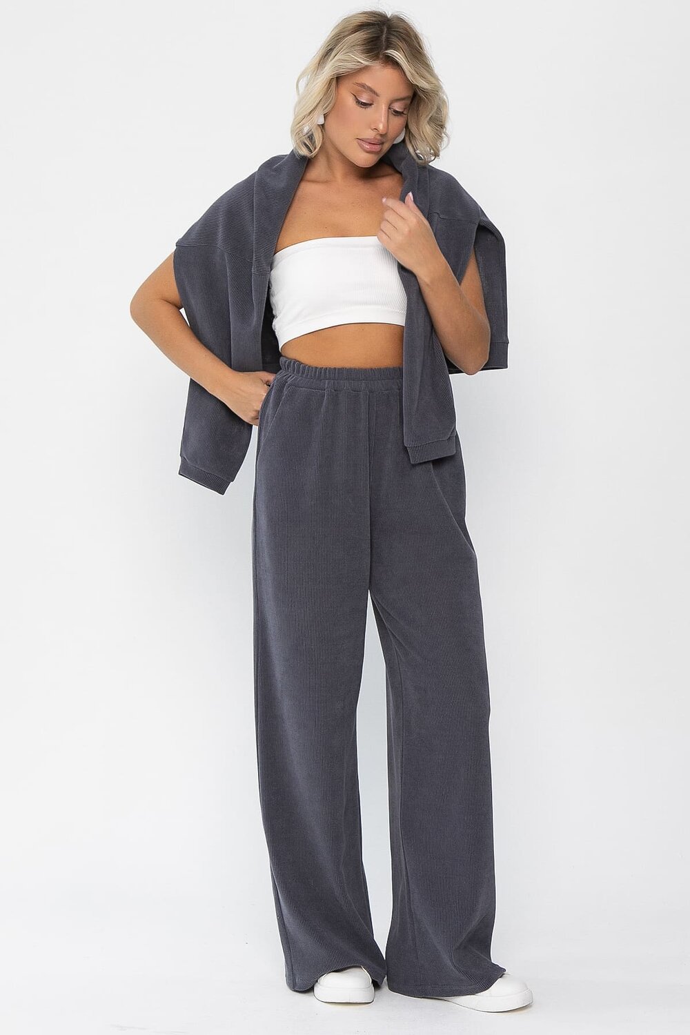 LT Collection Костюм 560023 К14345-5М темно-серый