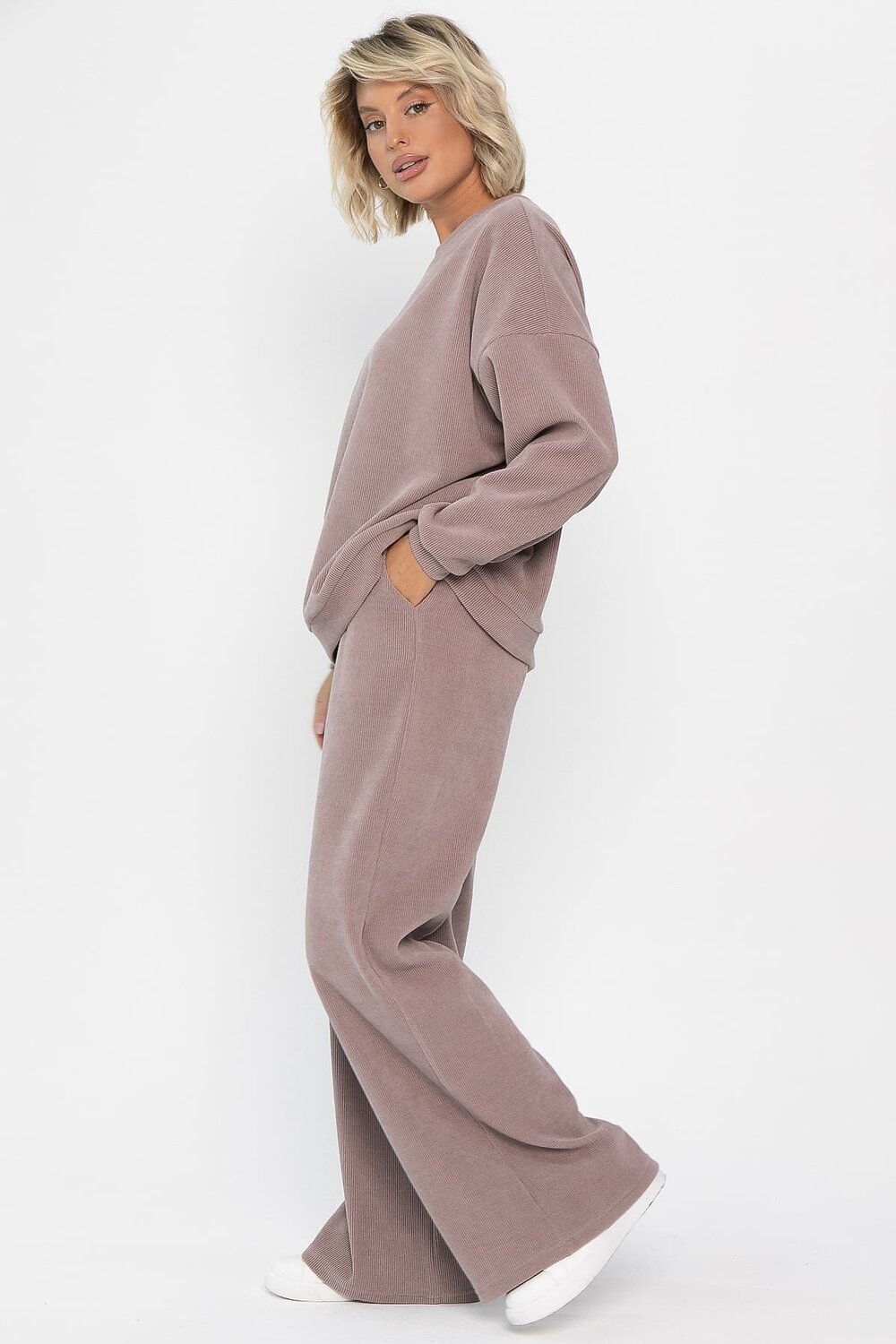 LT Collection Костюм 560040 К14346-5М бежево-розовый
