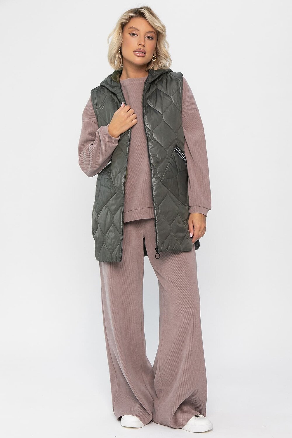 LT Collection Костюм 560040 К14346-5М бежево-розовый