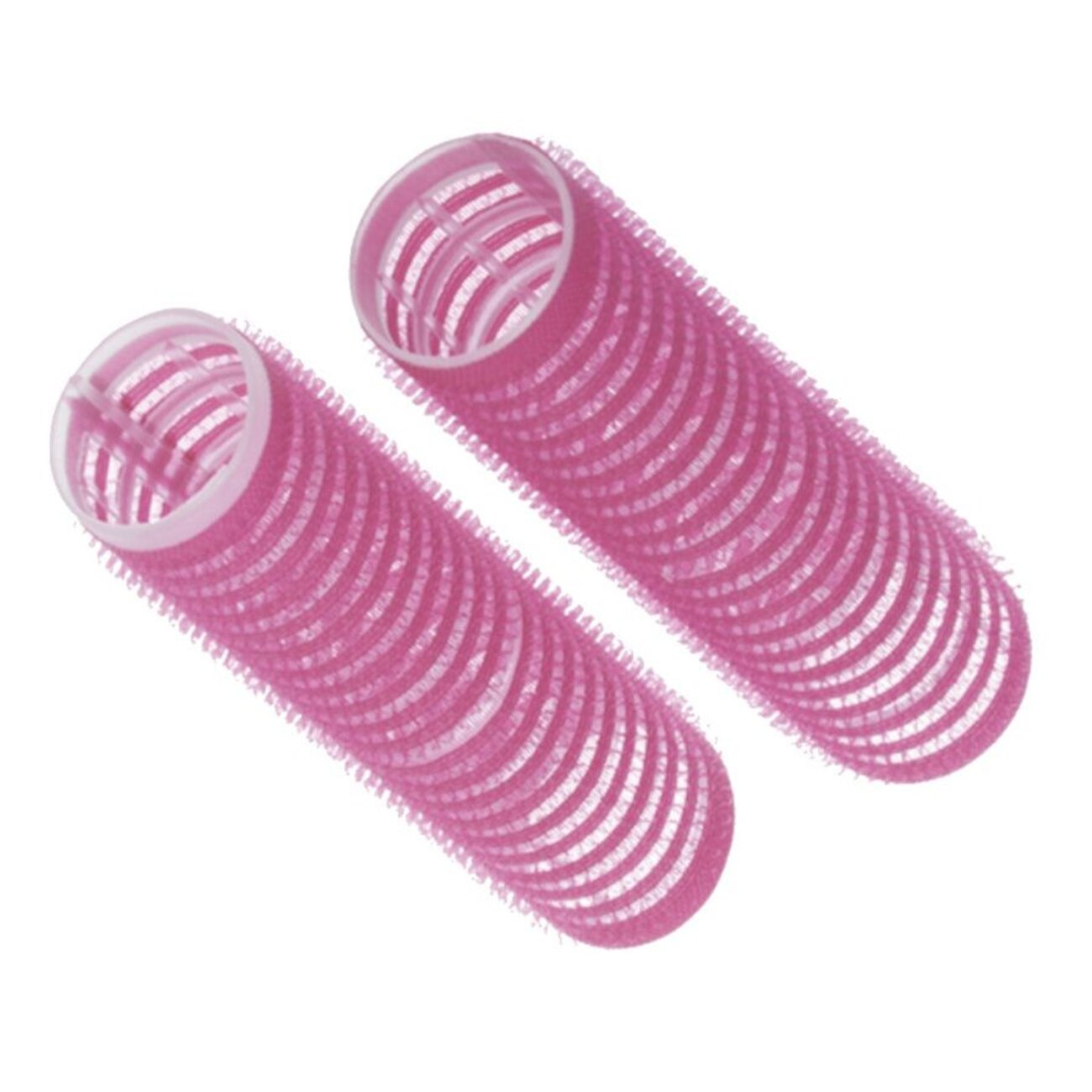 Dewal Beauty Бигуди-липучки DBL-24, 24 мм, розовый, 10 шт. 560378 3894